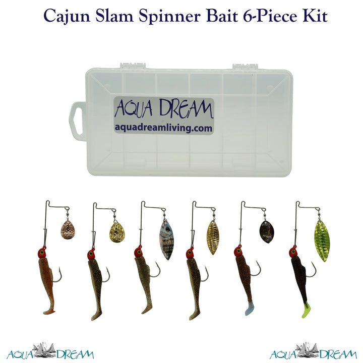 Cajun Slam Spinner Bait 6pc Kit