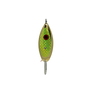 Gold With Chartreuse Scale Weedless Spoon