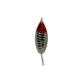 ADL Weedless Spoon Nickel/Red