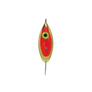 Gold With Pink Scale Weedless Spoon