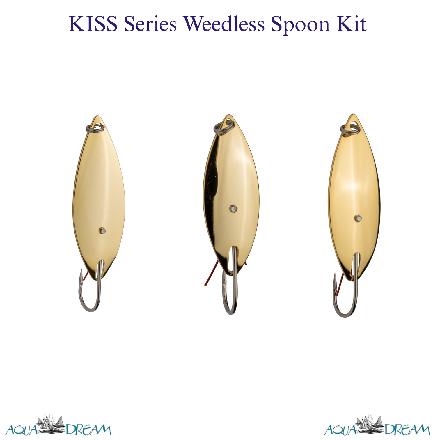 aqua dream fishing lures Weedless Trophy Spoon superior finish Aqua Dream Weedless Spoon -1/4oz