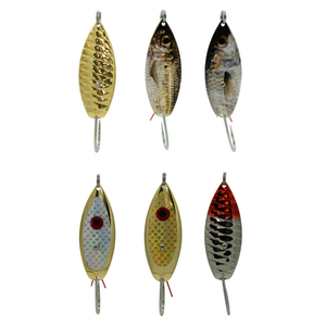 dream fish hook lure Submission Fishing Co. Mercenary 20g Jig it performs exceptionally well with baits that are typically harder to hook Silver & Gold Weedless Spoon
