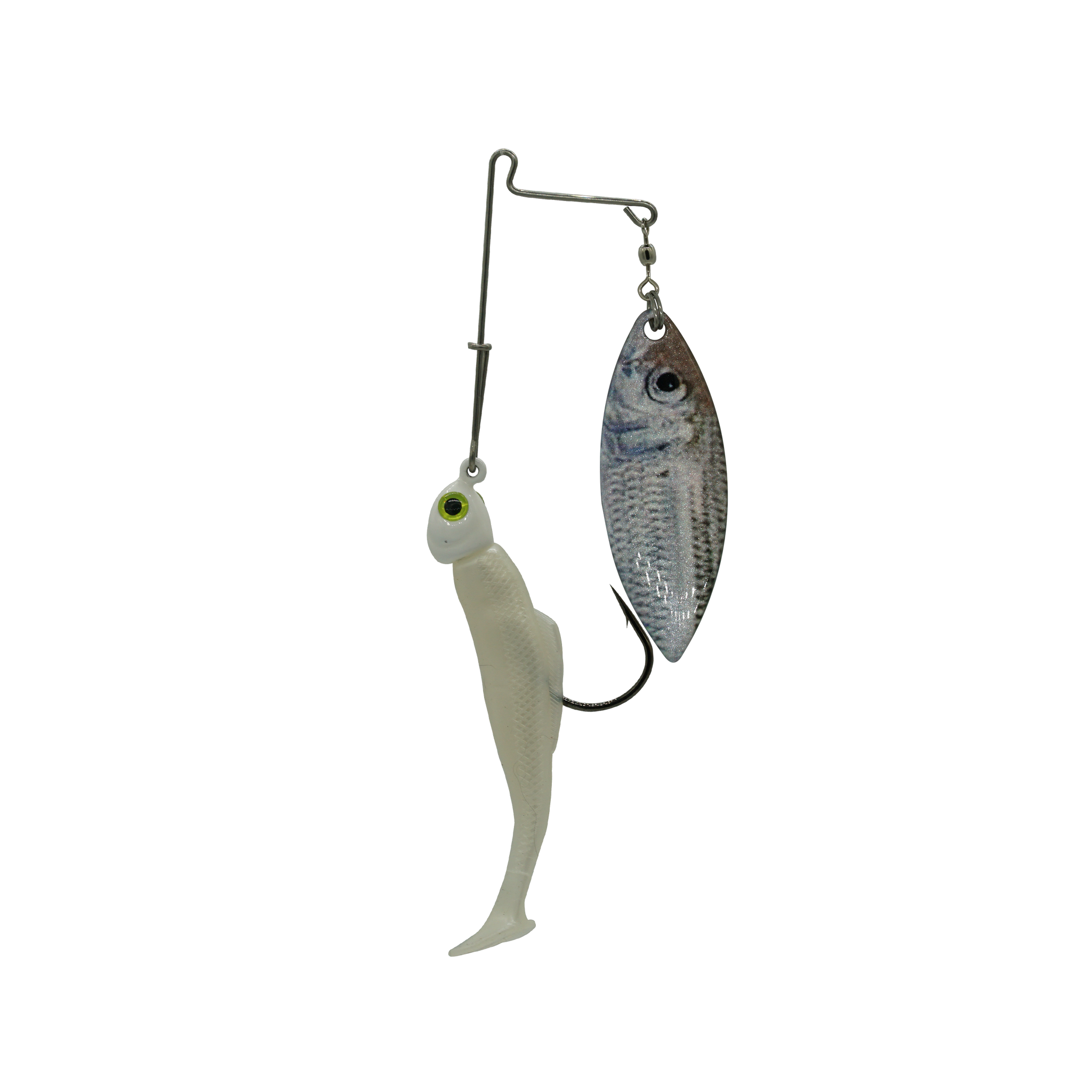 cajun fishing lure Cajun Slam White Pilchard #6/Pearl – Aqua Dream Living