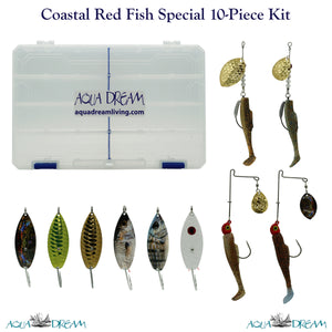 Coastal Redfish Special 10pc Lure Kit – Aqua Dream Living