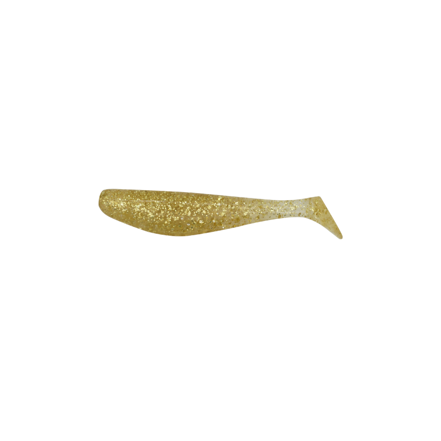 3-Inch Gold Glitter Mullet Tails 10pk