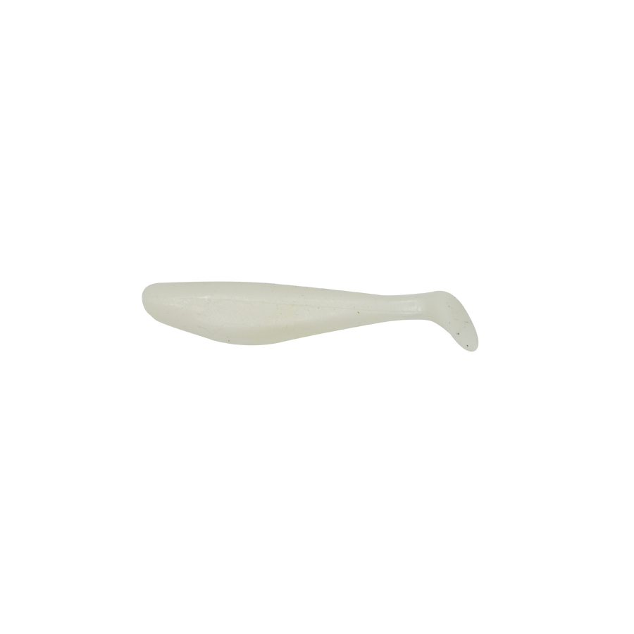 3-Inch Pearl White Mullet Tails 10pk