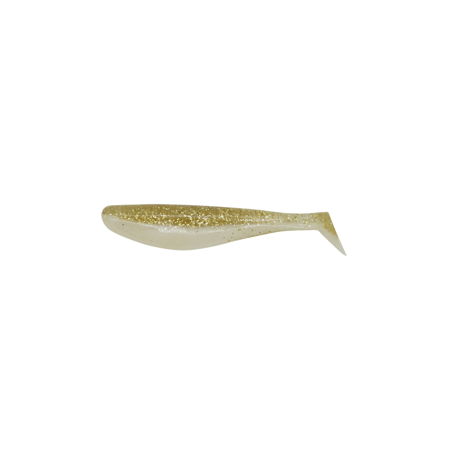 3-Inch Shimmer Gold Mullet Tails 10pk